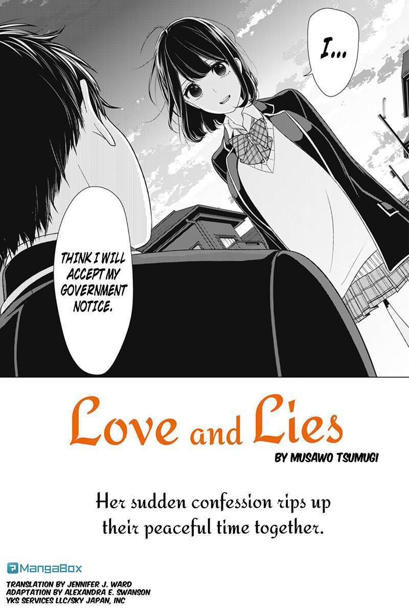 Koi to Uso Chapter 148 page 1 - Chapter 148: Date in the Darkness