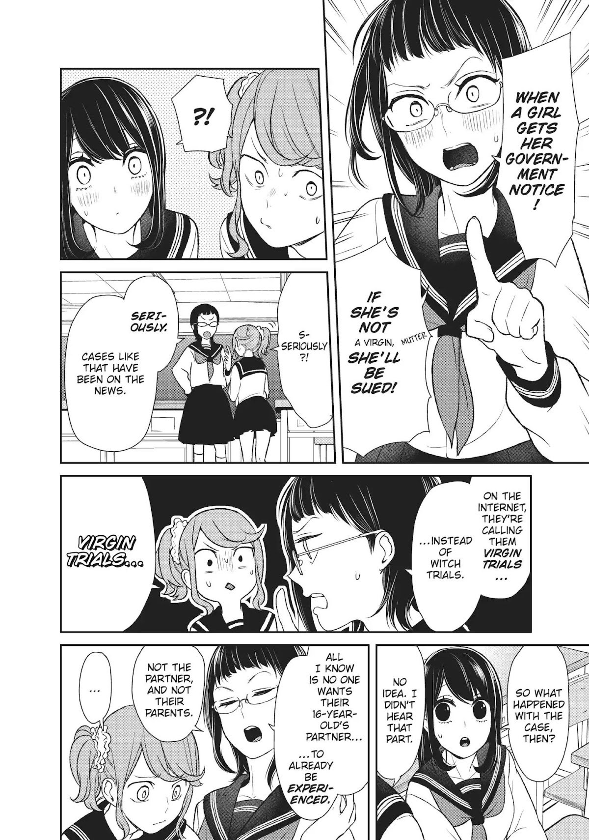 Koi to Uso Chapter 15.5 page 4 - Vol.4	Bonus Chapter:	Misaki Takasaki, Age 14