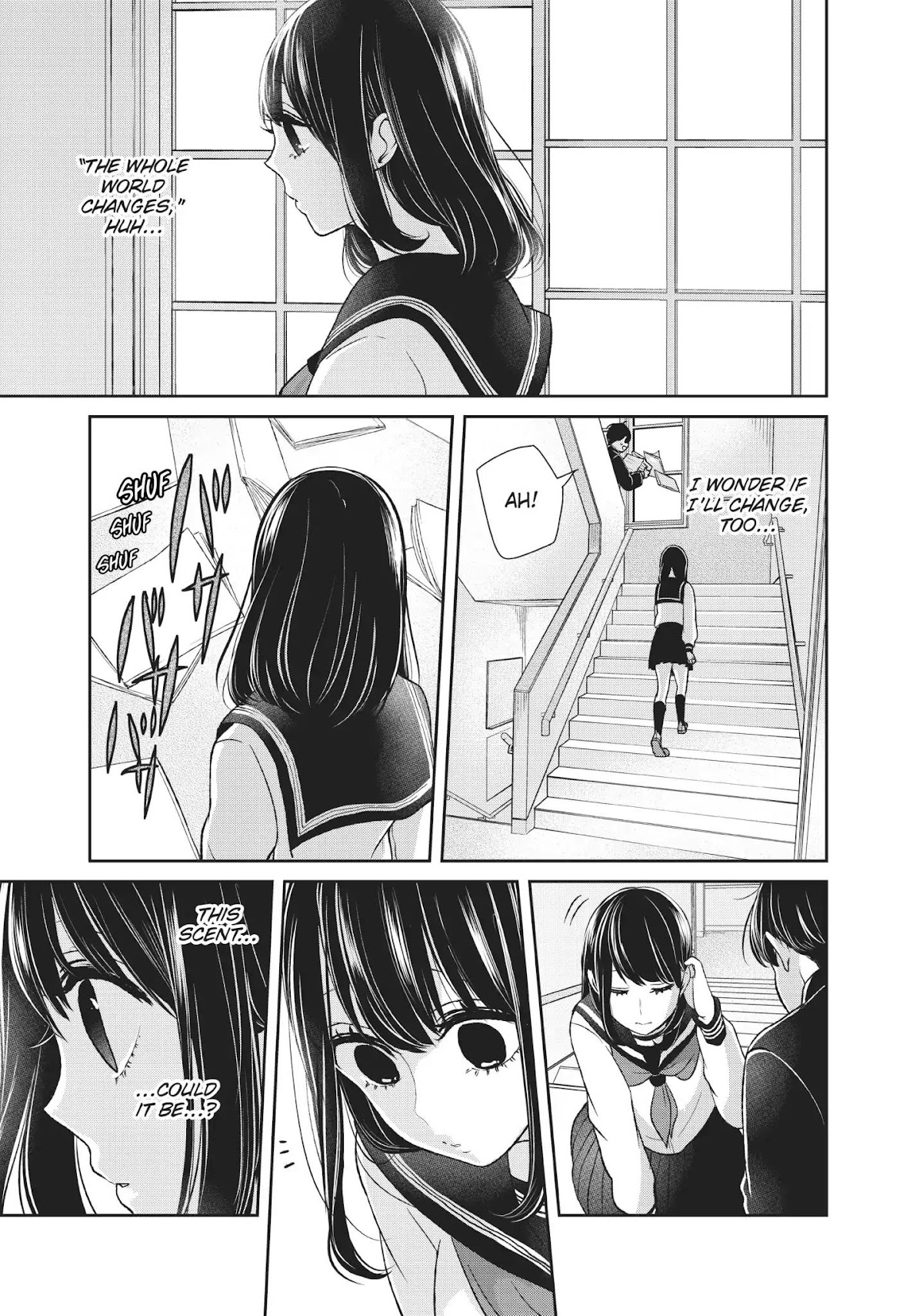 Koi to Uso Chapter 15.5 page 7 - Vol.4	Bonus Chapter:	Misaki Takasaki, Age 14