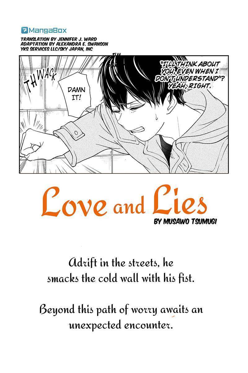 Koi to Uso Chapter 150 page 1 - Chapter 150: With an Unforseen Someone