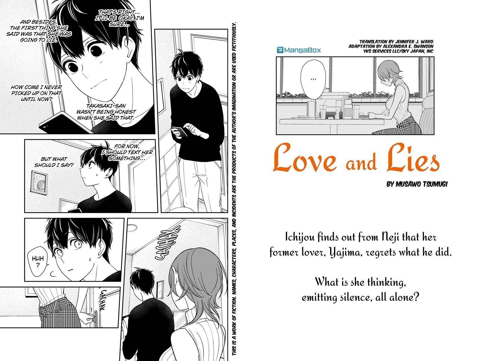 Koi to Uso Chapter 156 page 1 - Chapter 156