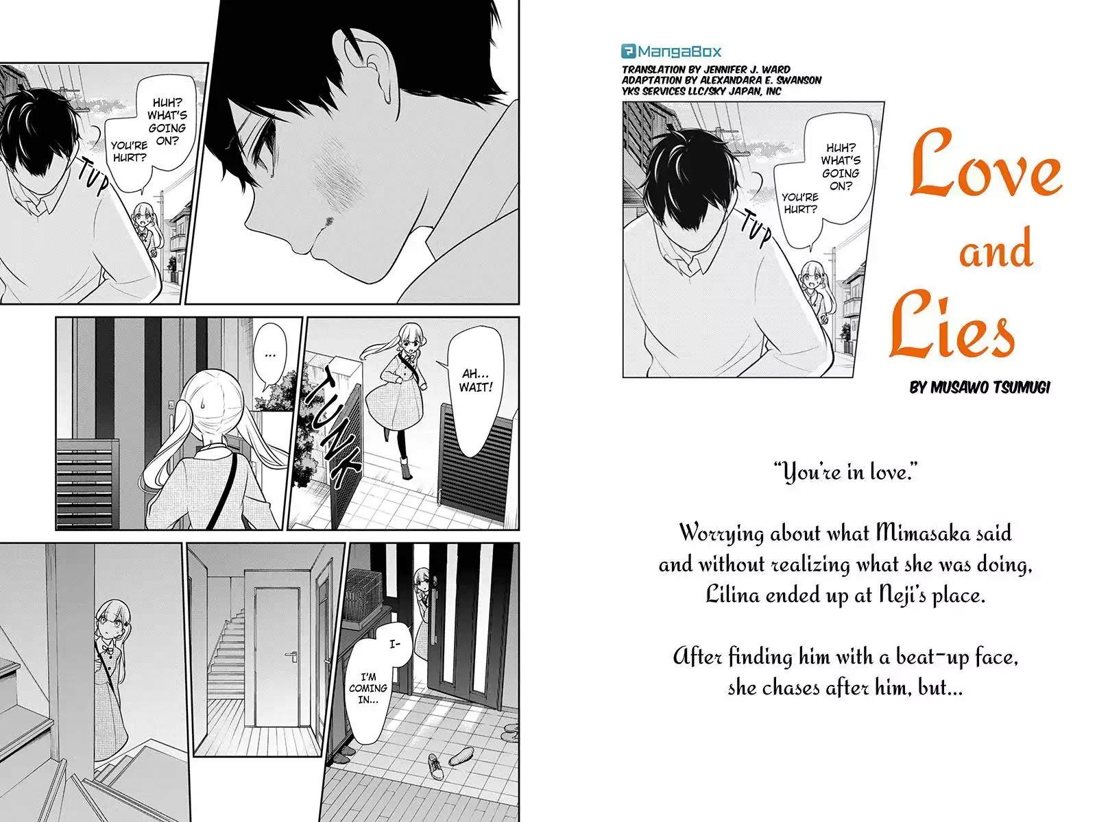 Koi to Uso Chapter 184 page 1 - Chapter 184