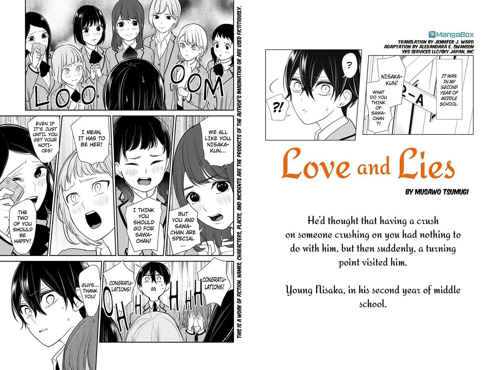Koi to Uso Chapter 186 page 1 - Chapter 186
