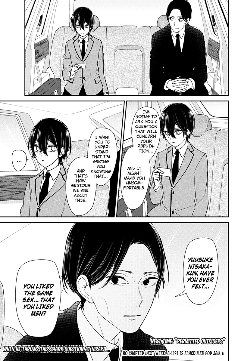 Koi to Uso Chapter 190 page 10 - Chapter 190: A Moment's Peace