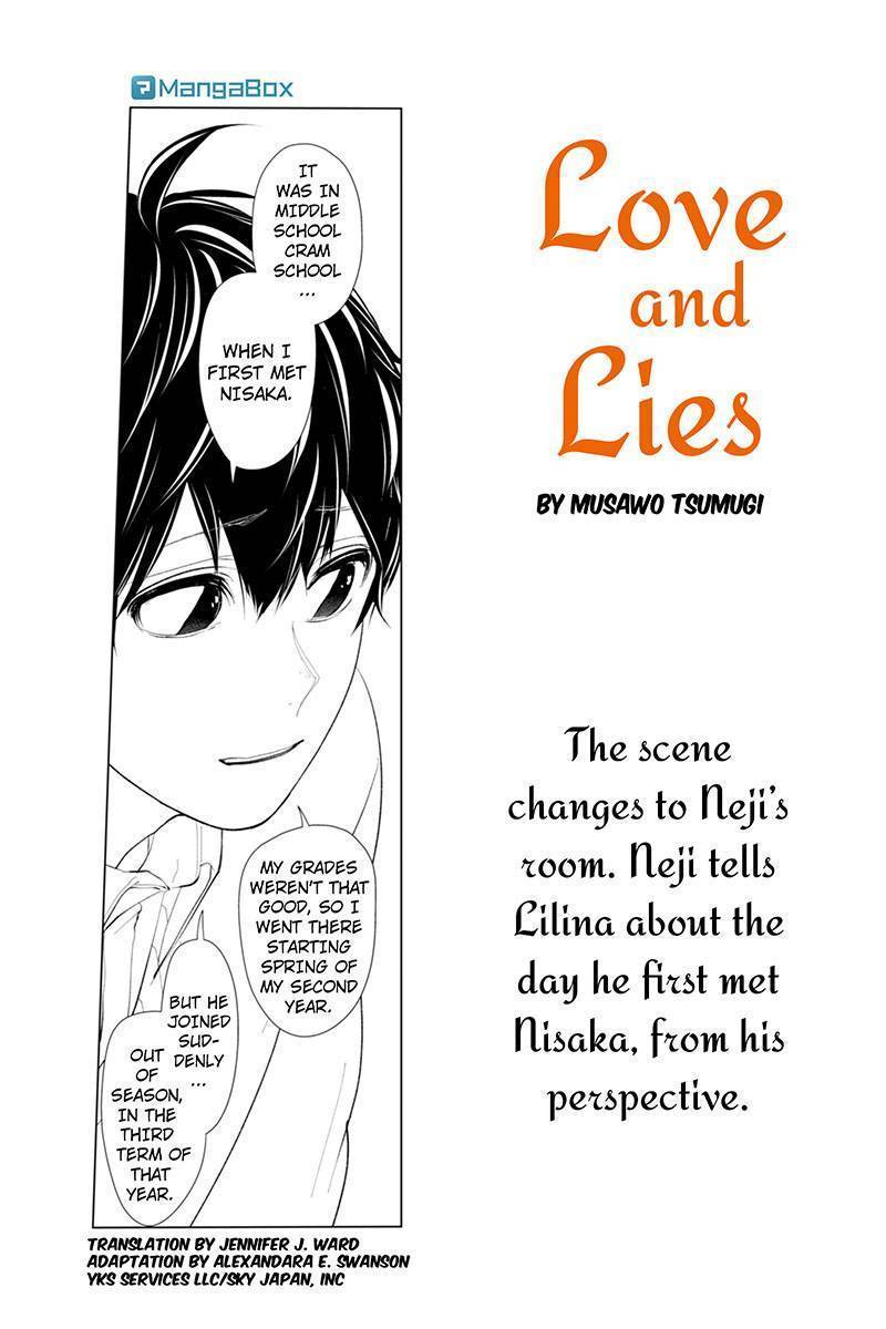 Koi to Uso Chapter 198 page 1 - Chapter 198: The day We First Met