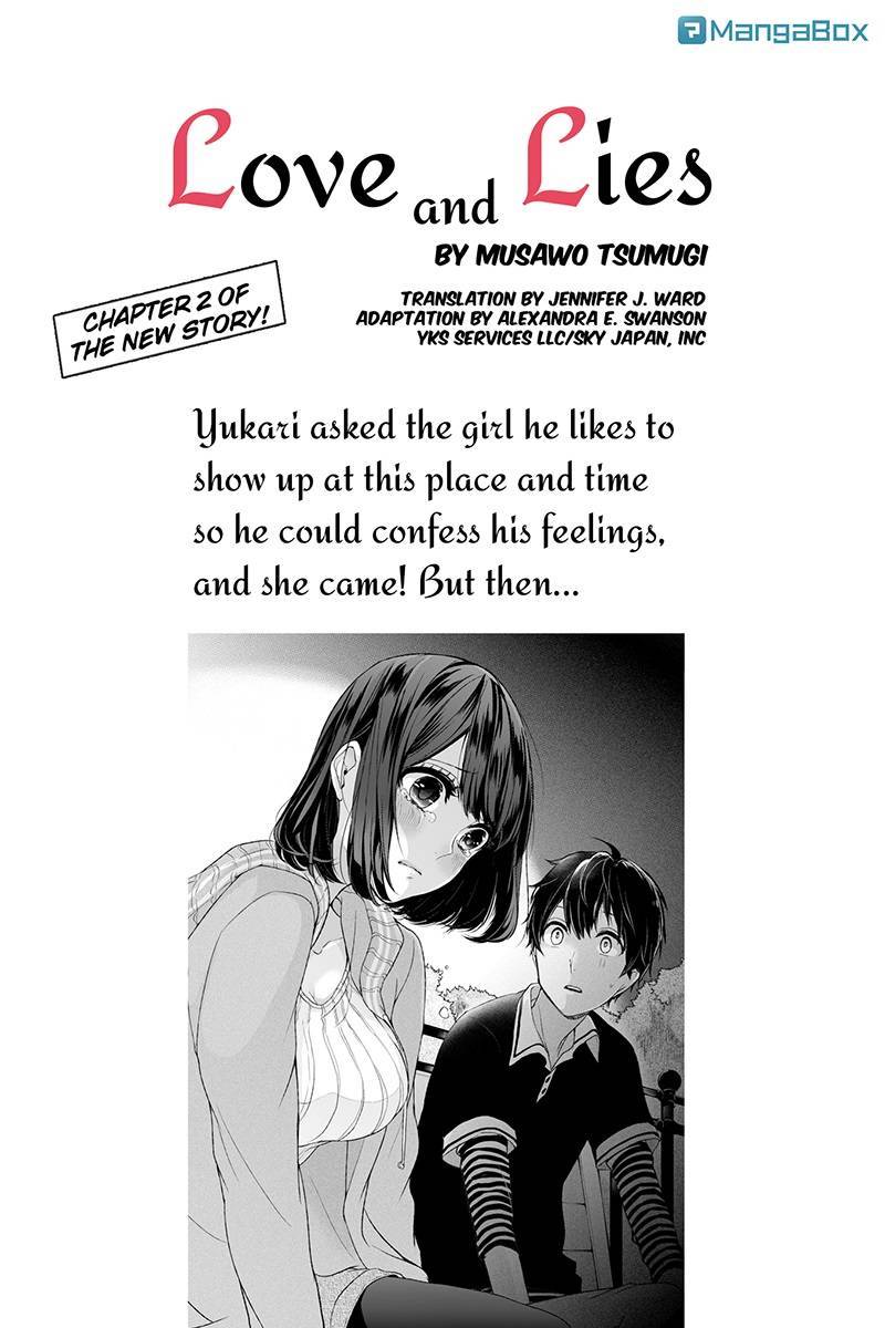 Koi to Uso Chapter 2 page 1 - Chapter 2: A Secret Comes to Light!