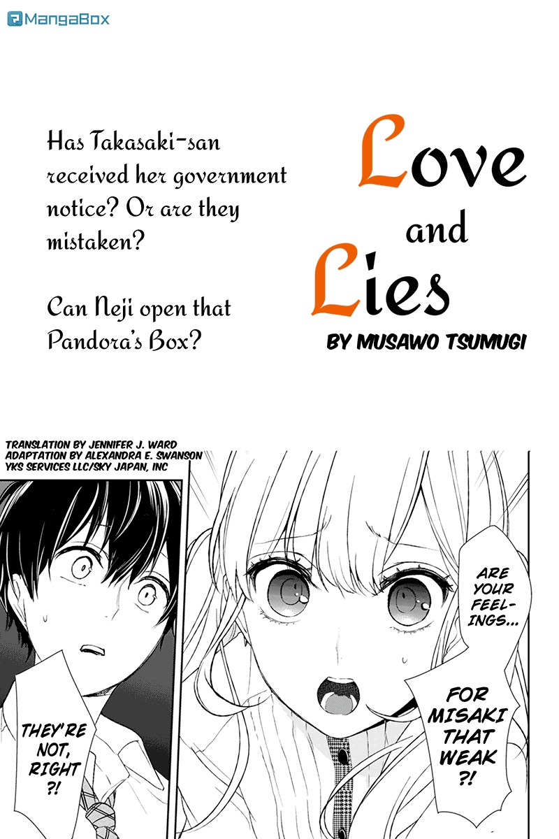 Koi to Uso Chapter 23 page 1 - Chapter 23: Big Kofun Exhibit