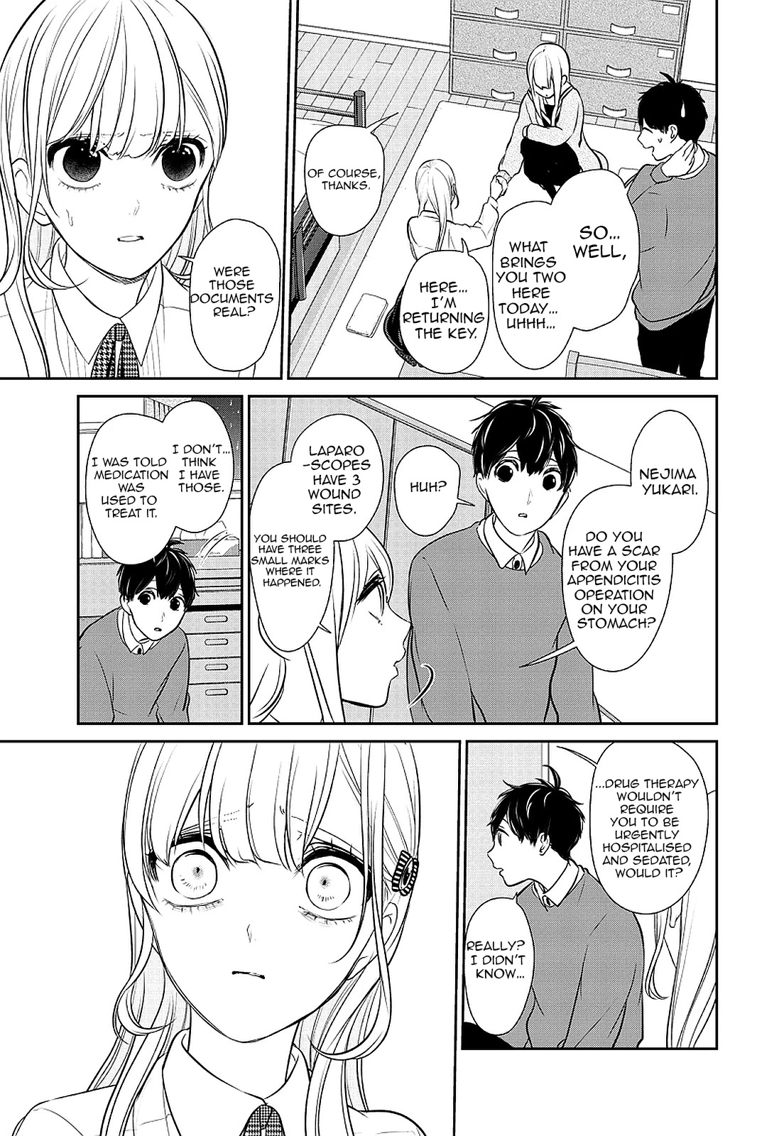 Koi to Uso Chapter 265 page 4 - Chapter 265: Two Visitors