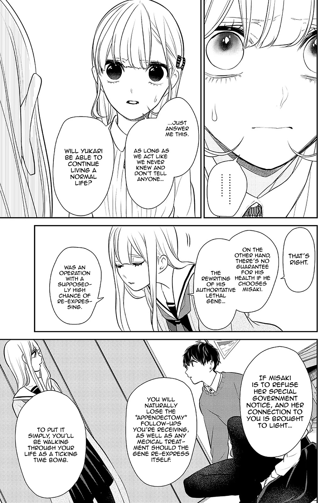 Koi to Uso Chapter 266 page 6 - Chapter 266: At the End of the Silence