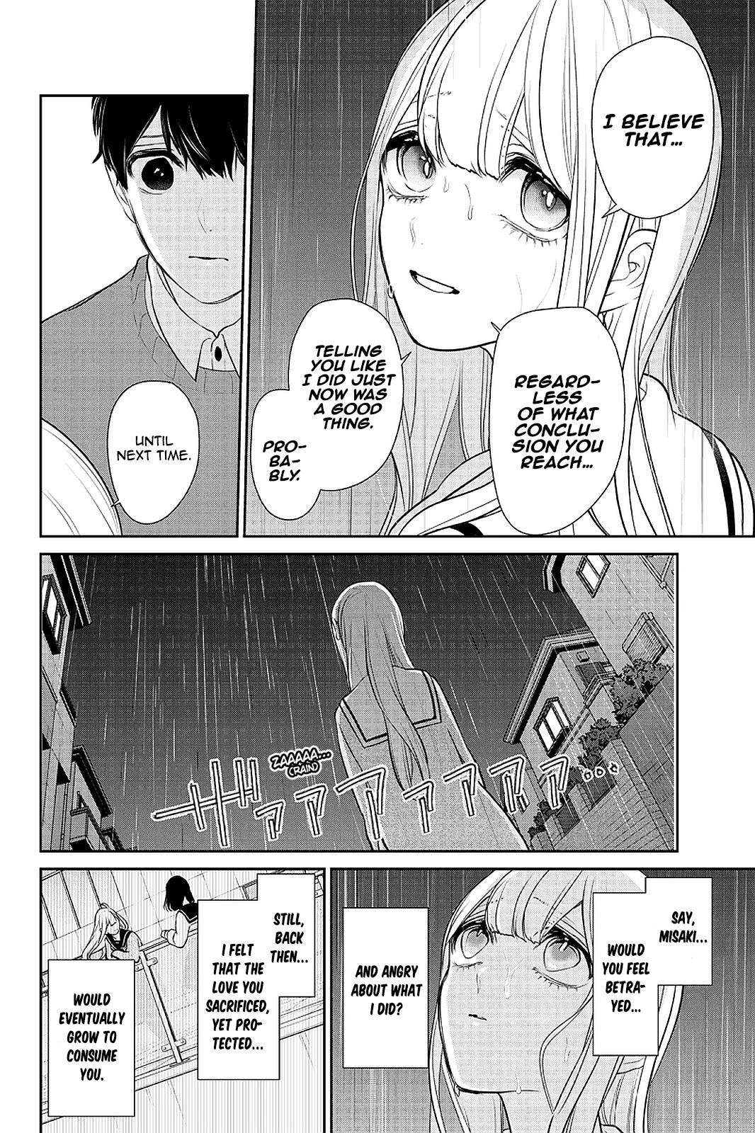 Koi to Uso Chapter 266 page 9 - Chapter 266: At the End of the Silence