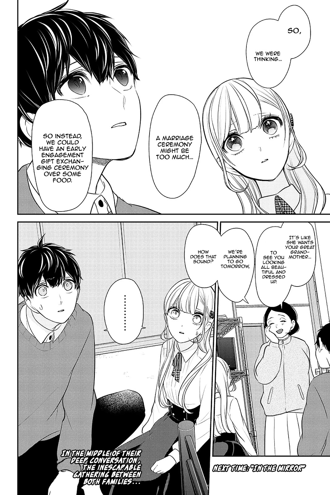 Koi to Uso Chapter 268 page 7 - Chapter 268: A Perplexing Question's Outcome