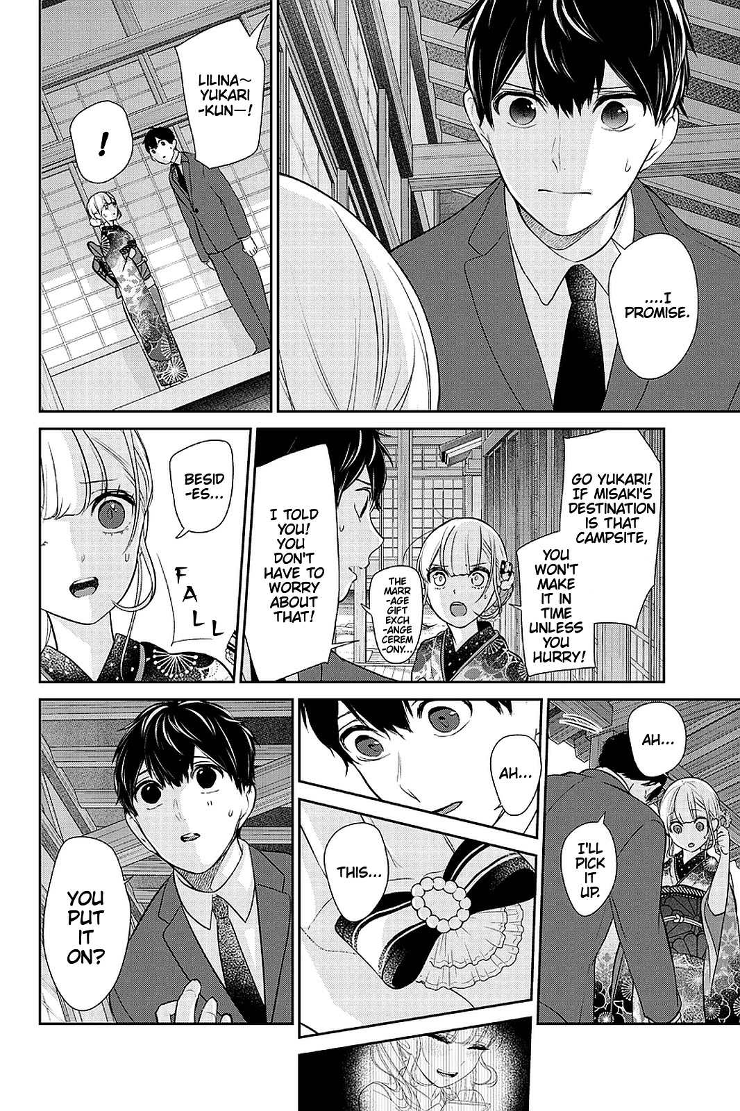 Koi to Uso Chapter 276 page 7 - Chapter 276: Can't Be Brave