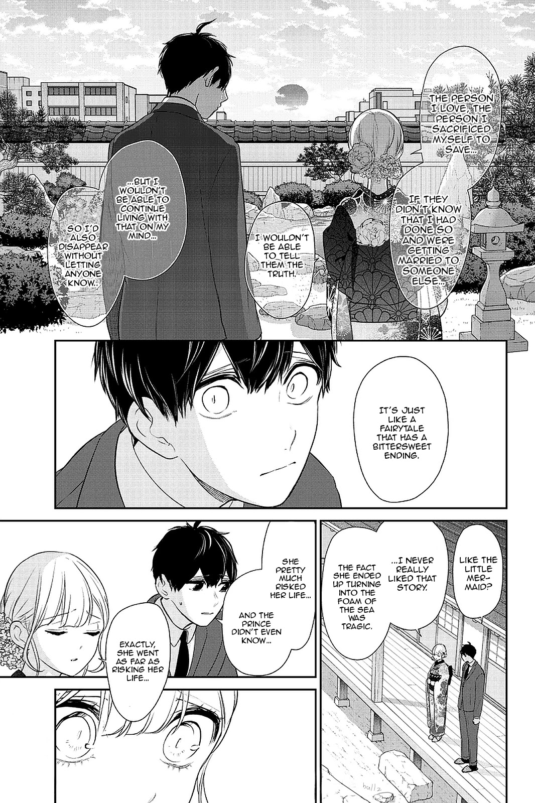 Koi to Uso Chapter 283.1 page 18 - Chapter 283.1: Misaki Route #3