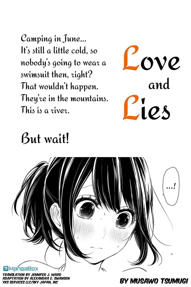 Koi to Uso Chapter 30 page 1 - Chapter 30: Don't Touch. It's Hot!