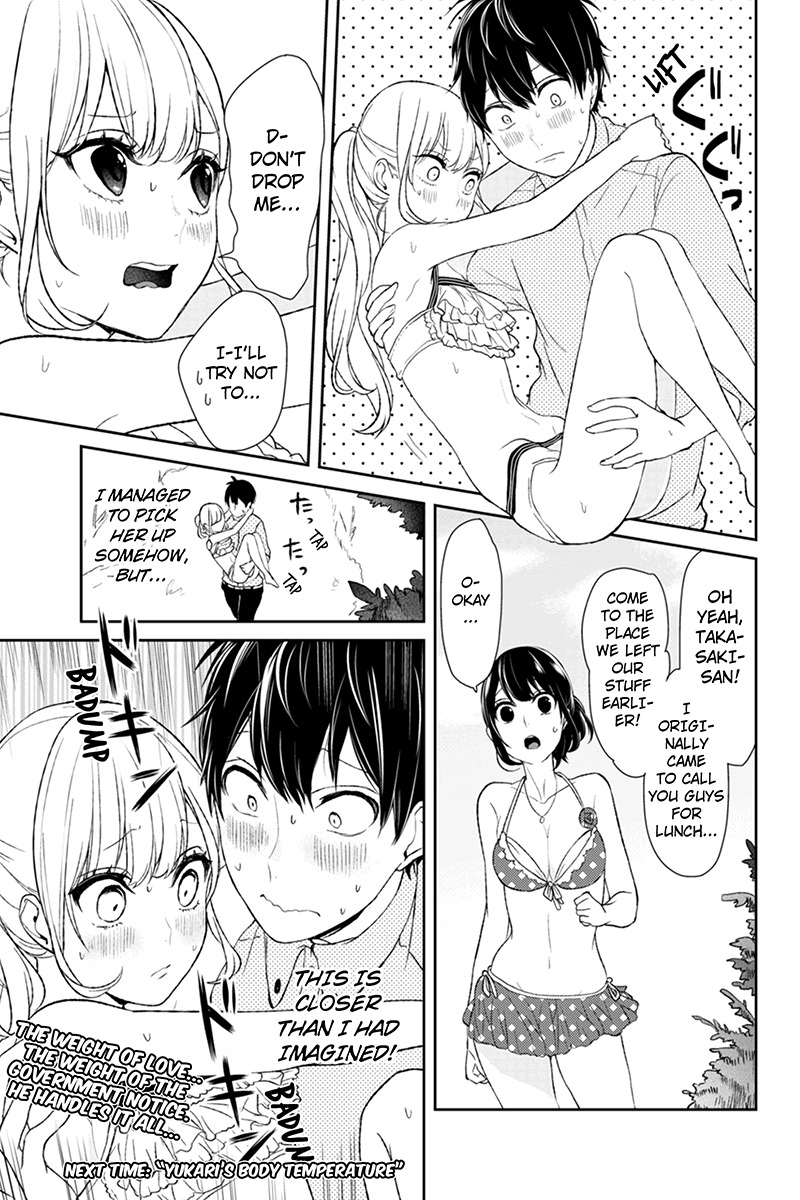 Koi to Uso Chapter 30 page 8 - Chapter 30: Don't Touch. It's Hot!