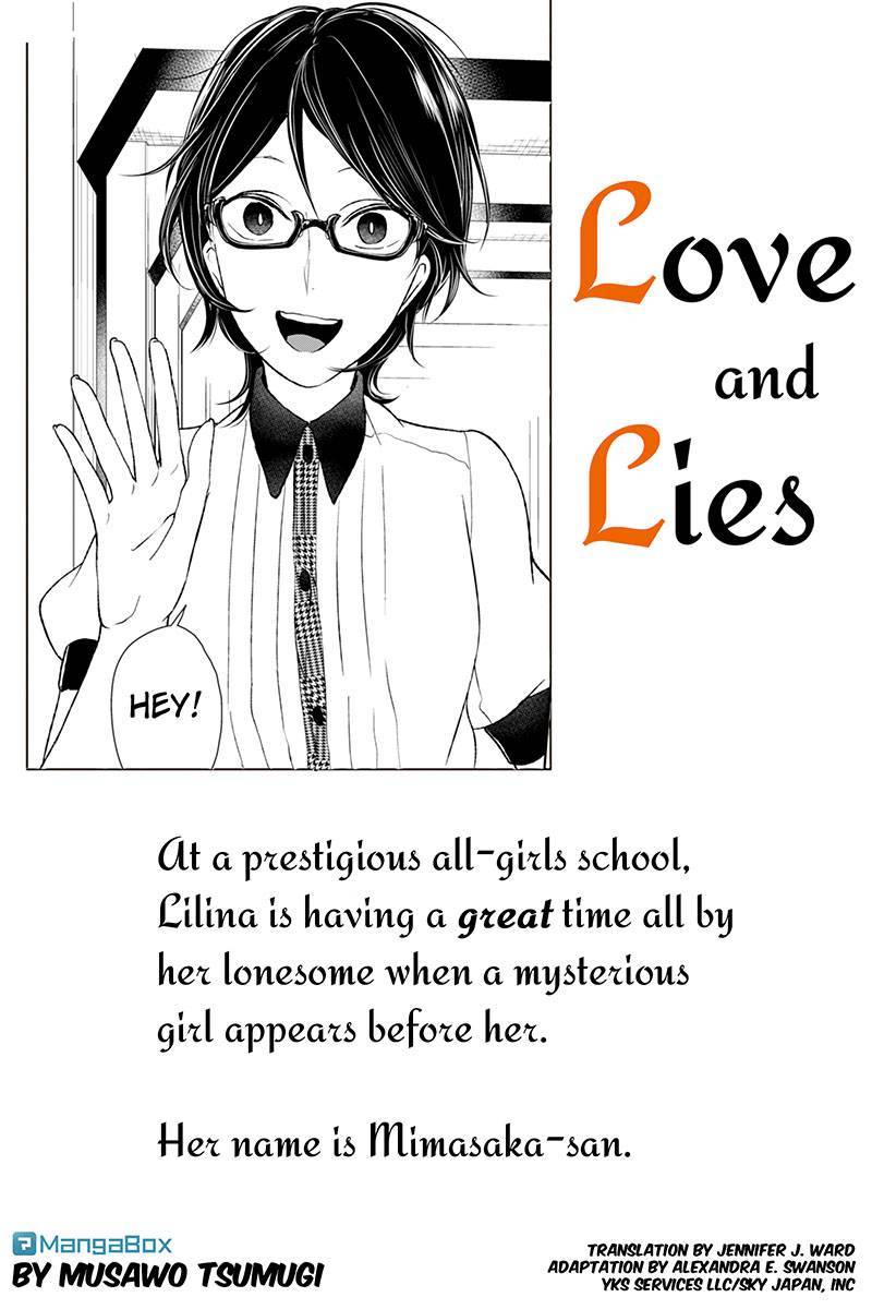 Koi to Uso Chapter 40 page 1 - Chapter 40: Strange Girl
