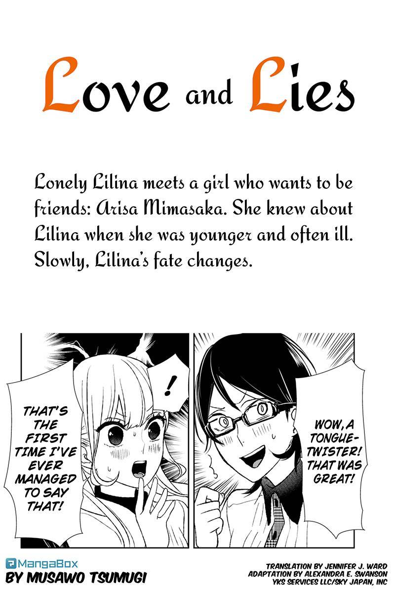 Koi to Uso Chapter 41 page 1 - Chapter 41: Lilina's Strength And Lilina's Weakness