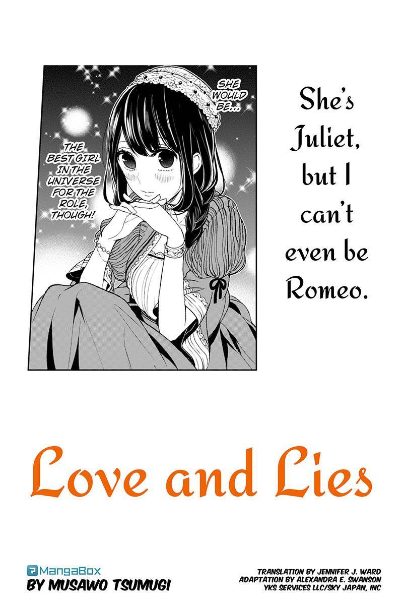 Koi to Uso Chapter 43 page 1 - Chapter 43: The Best Romeo