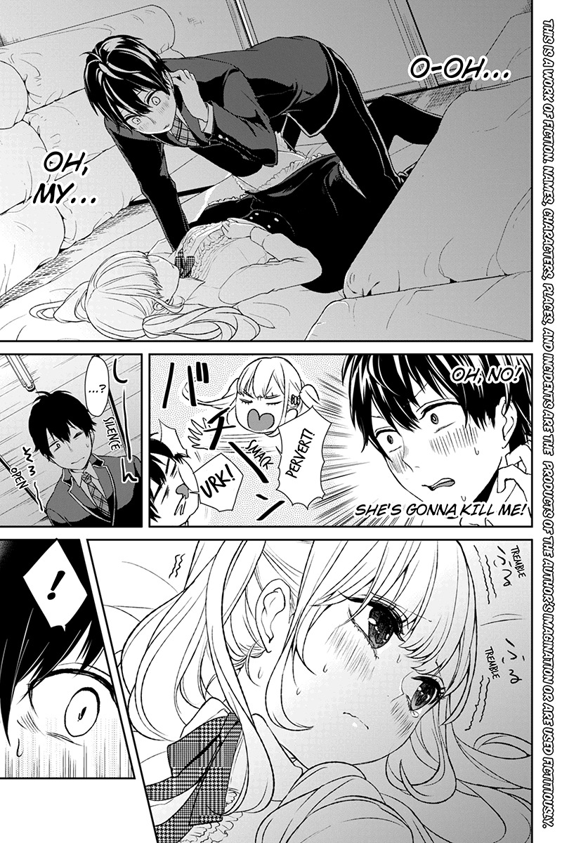 Koi to Uso Chapter 6 page 2 - Chapter 6: The Correct Way to Grovel!