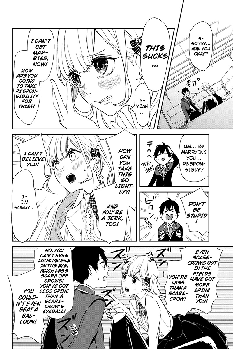 Koi to Uso Chapter 6 page 3 - Chapter 6: The Correct Way to Grovel!