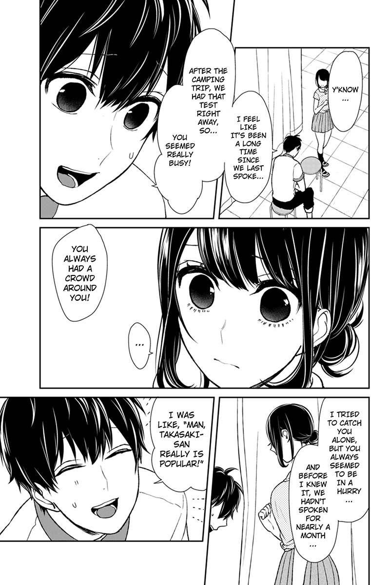 Koi to Uso Chapter 60 page 7 - Chapter 60: Takasaki-san Making Funny Faces