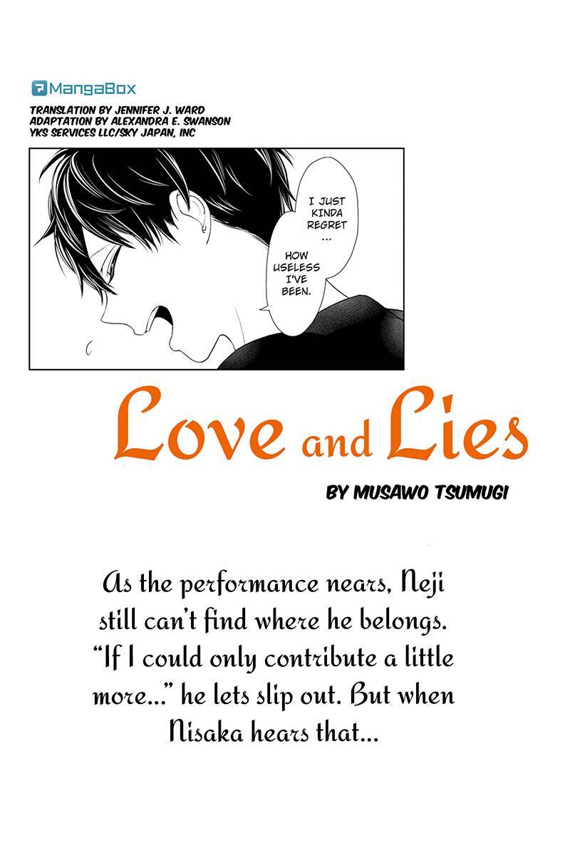 Koi to Uso Chapter 81 page 1 - Chapter 81: Nisaka's Enthusiasm
