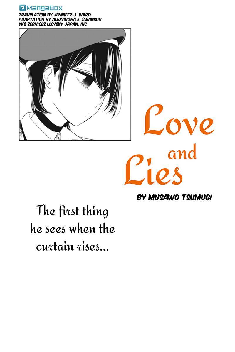 Koi to Uso Chapter 82 page 1 - Chapter 82: And So The Curtain Rises