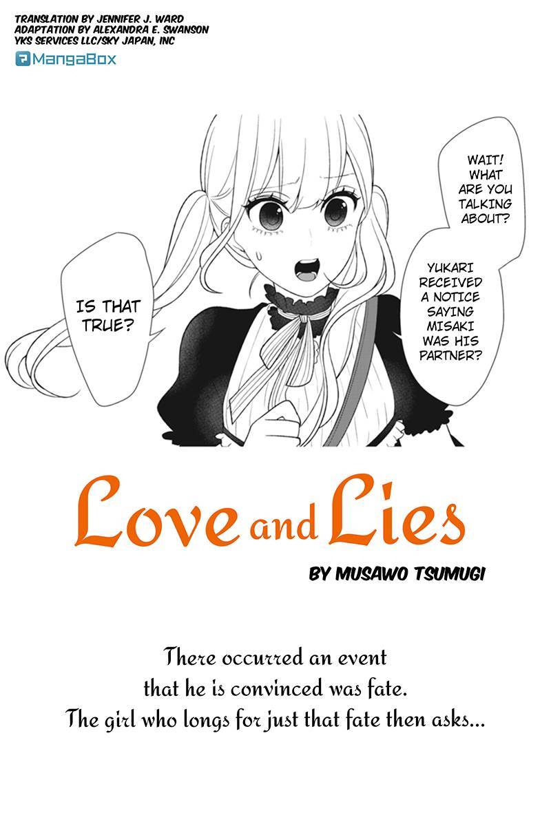 Koi to Uso Chapter 85 page 1 - Chapter 85: Feelings And Resolution