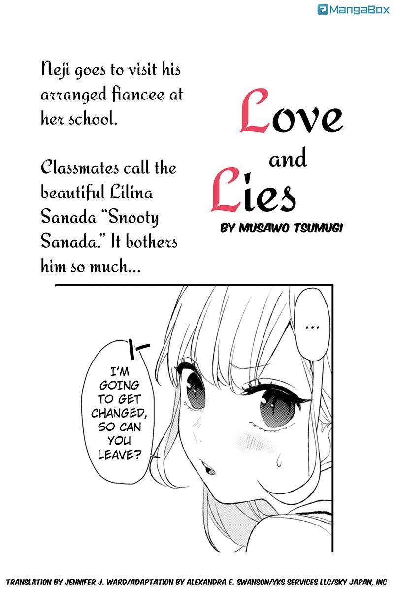Koi to Uso Chapter 9 page 1 - Chapter 9: Lilina Sanada's Lie