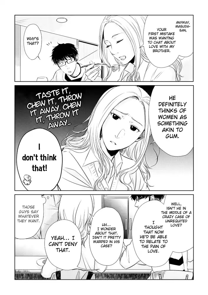 Koi to Yobu ni wa Kimochi Warui Chapter 10 page 6 - Chapter 10: Rejected Feelings