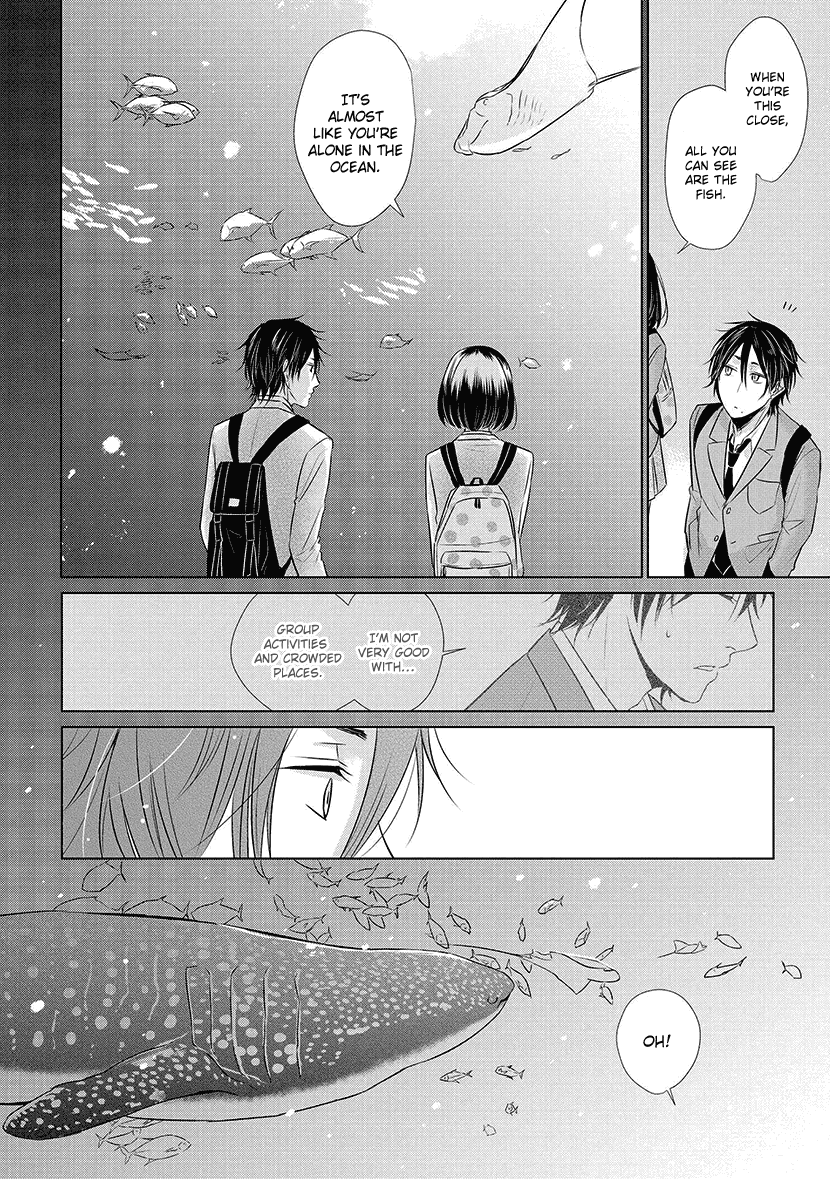 Koi to Yobu ni wa Kimochi Warui Chapter 20 page 14 - Chapter 20: Same Age