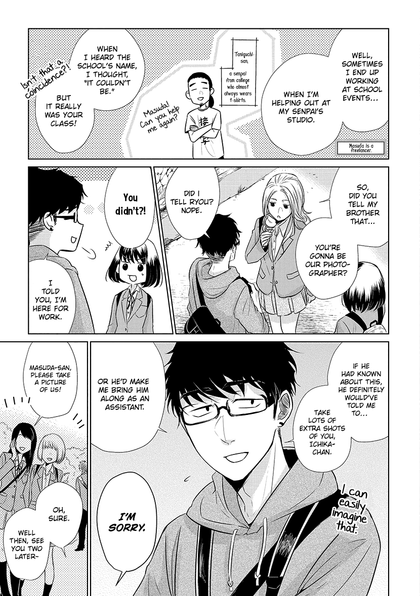 Koi to Yobu ni wa Kimochi Warui Chapter 20 page 5 - Chapter 20: Same Age
