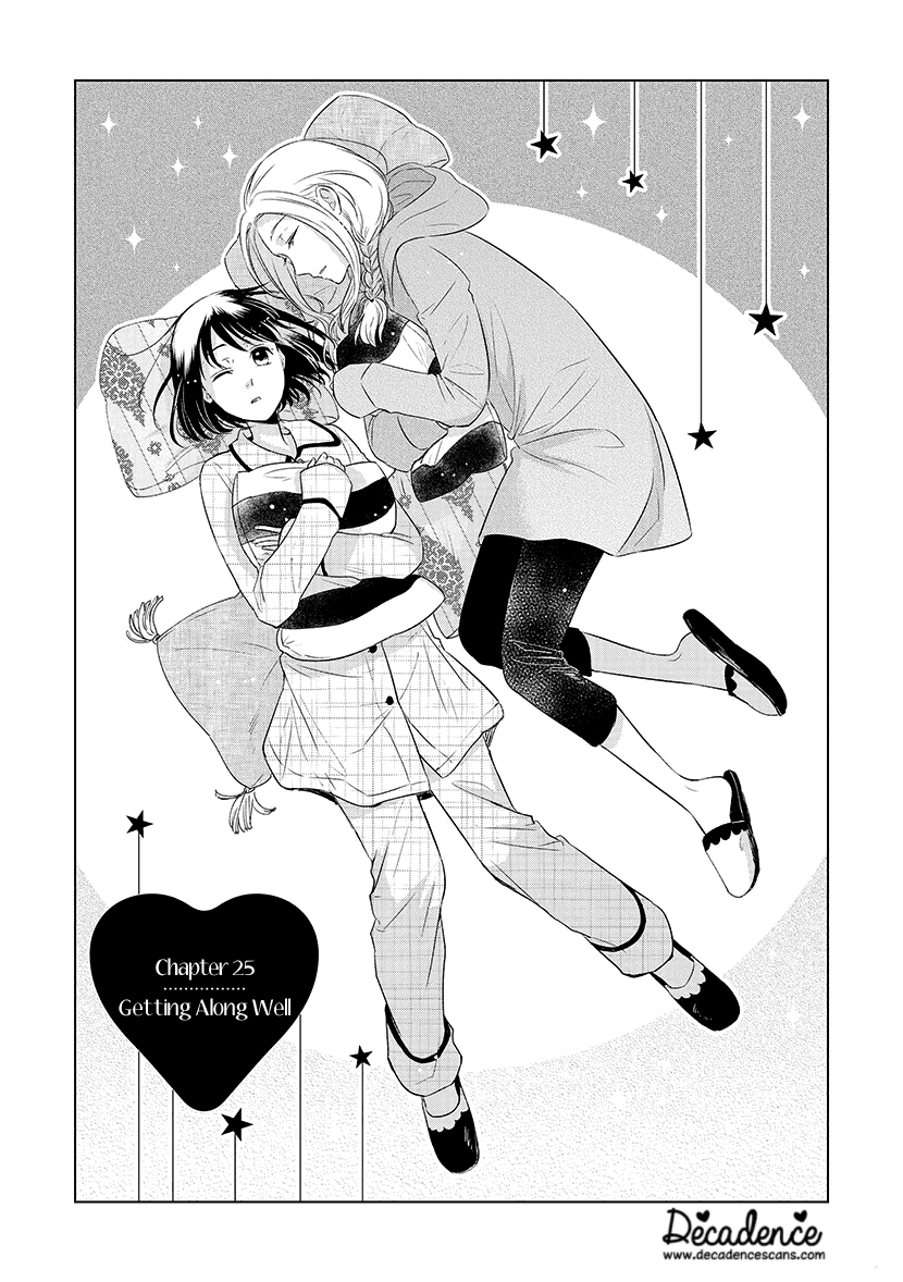 Koi to Yobu ni wa Kimochi Warui Chapter 25 page 1 - Chapter 25: Getting Along Well