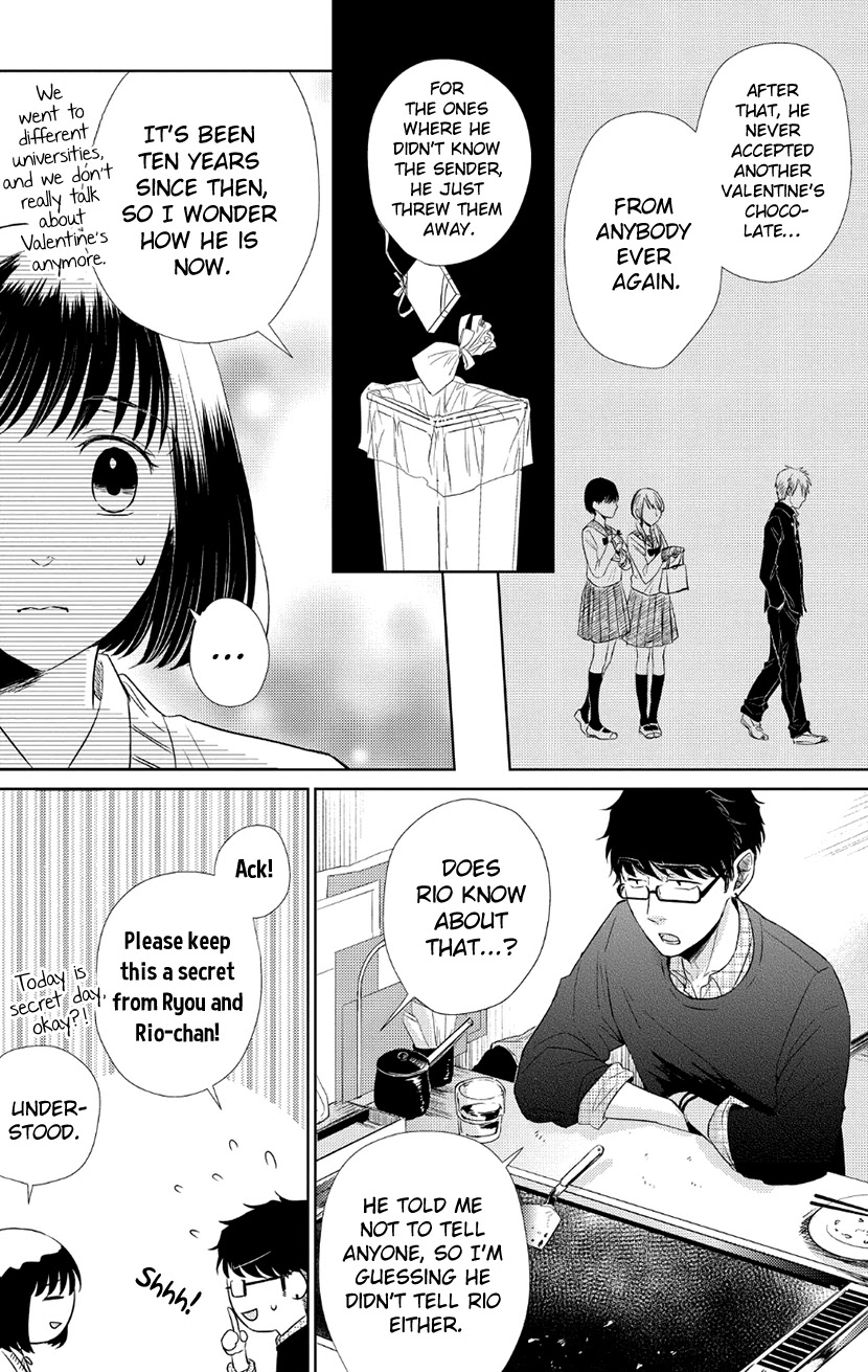 Koi to Yobu ni wa Kimochi Warui Chapter 31 page 13 - Chapter 31: Their Valentine's Day