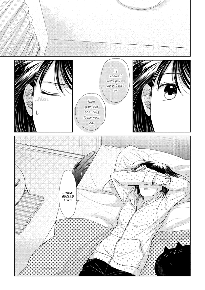 Koi to Yobu ni wa Kimochi Warui Chapter 33 page 17 - Chapter 33: Conveyed Feelings