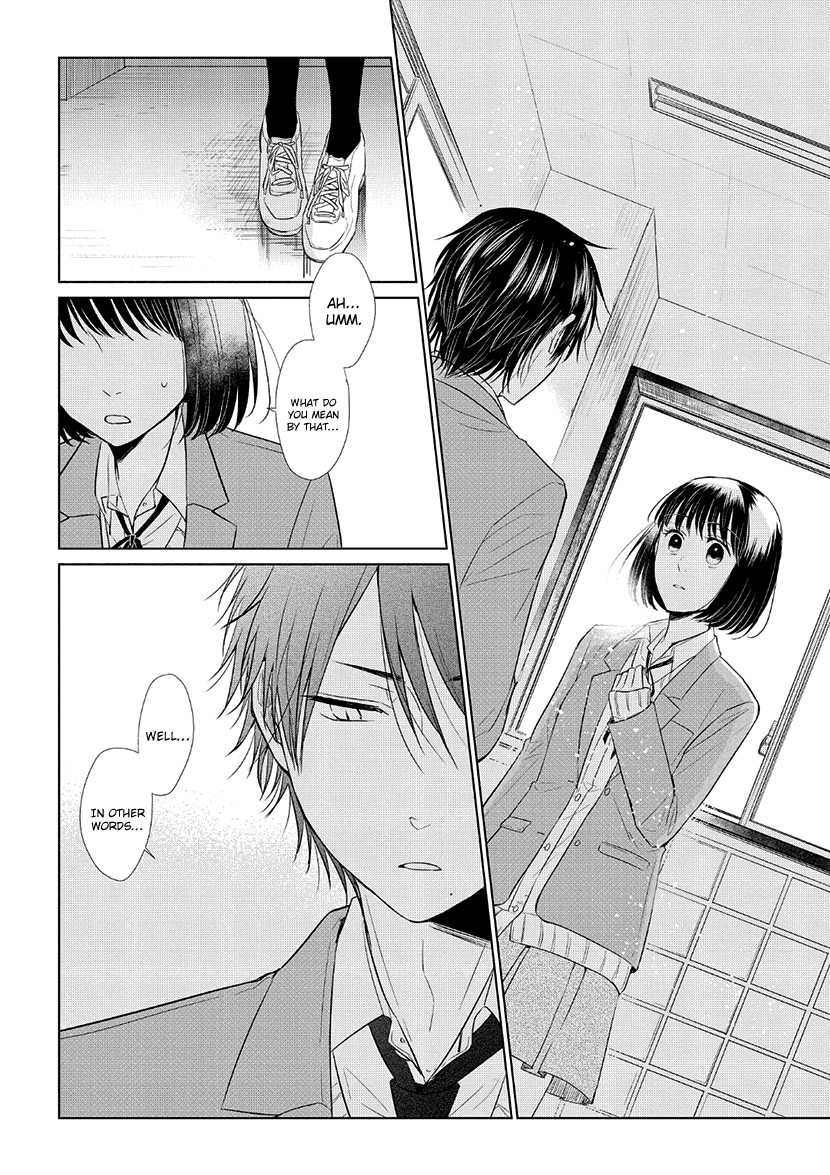 Koi to Yobu ni wa Kimochi Warui Chapter 33 page 6 - Chapter 33: Conveyed Feelings