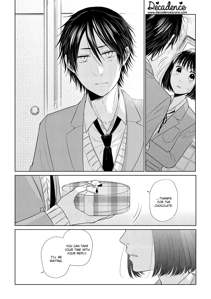 Koi to Yobu ni wa Kimochi Warui Chapter 33 page 8 - Chapter 33: Conveyed Feelings