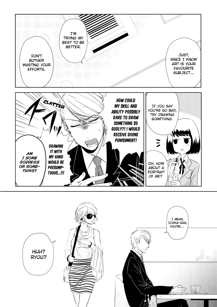 Koi to Yobu ni wa Kimochi Warui Chapter 4 page 6 - Chapter 4: Unexpected Words