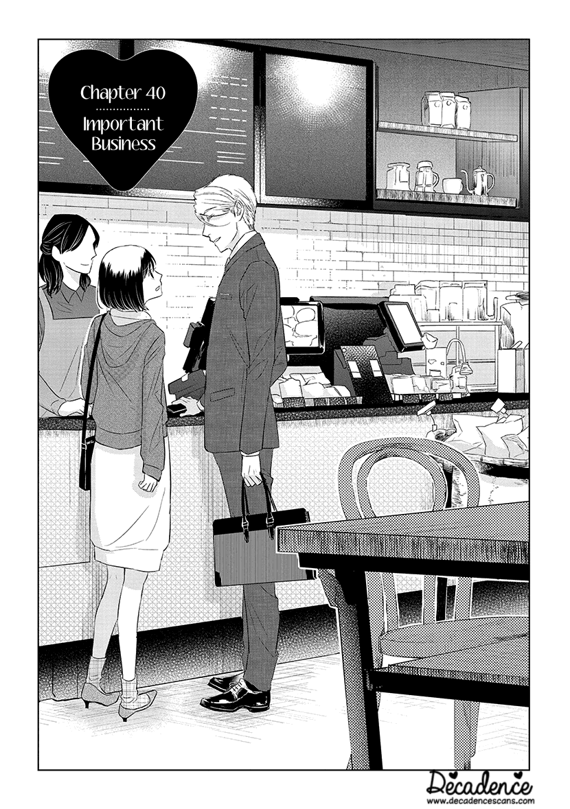 Koi to Yobu ni wa Kimochi Warui Chapter 40 page 1 - Chapter 40: Important Business