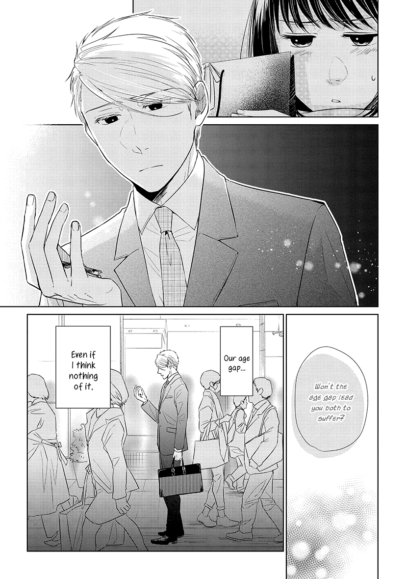 Koi to Yobu ni wa Kimochi Warui Chapter 41 page 17 - Chapter 41: Age Gap