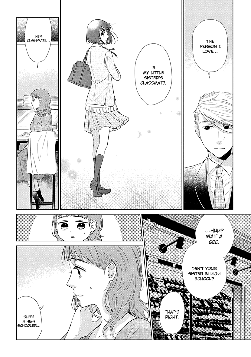 Koi to Yobu ni wa Kimochi Warui Chapter 41 page 6 - Chapter 41: Age Gap