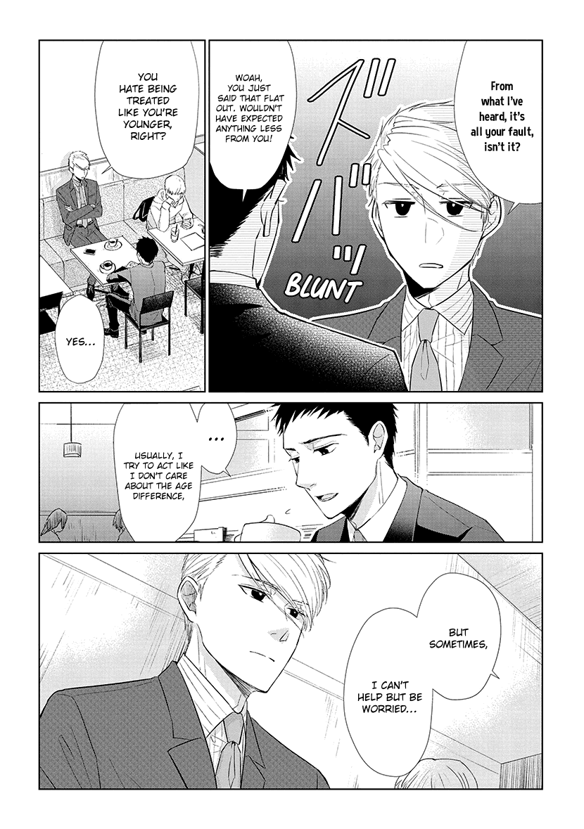 Koi to Yobu ni wa Kimochi Warui Chapter 42 page 9 - Chapter 42: In the Present and in the Future