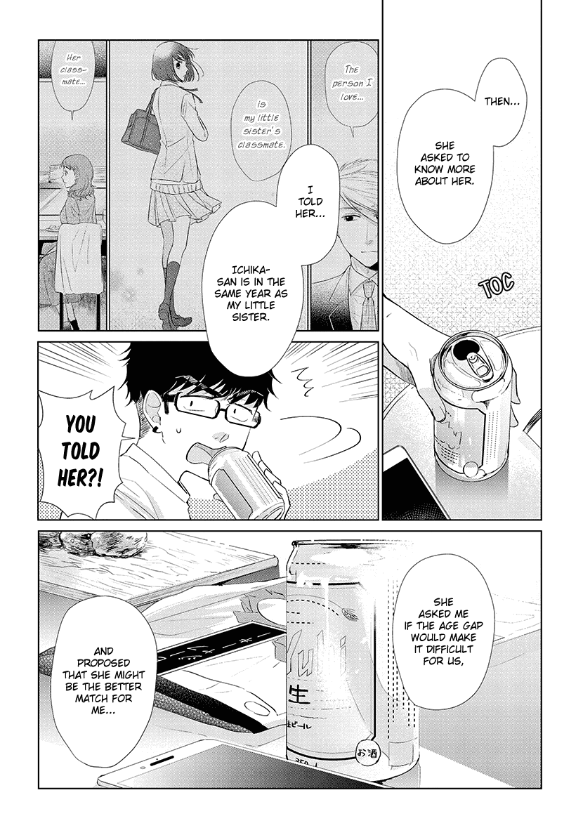 Koi to Yobu ni wa Kimochi Warui Chapter 43 page 14 - Chapter 43: Prepared to Get Hurt