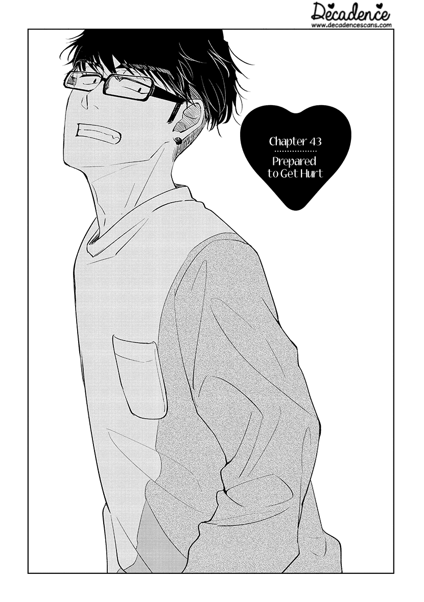 Koi to Yobu ni wa Kimochi Warui Chapter 43 page 4 - Chapter 43: Prepared to Get Hurt