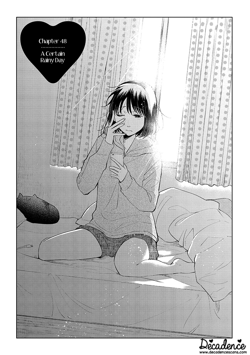 Koi to Yobu ni wa Kimochi Warui Chapter 48 page 1 - Chapter 48: A Certain Rainy Day