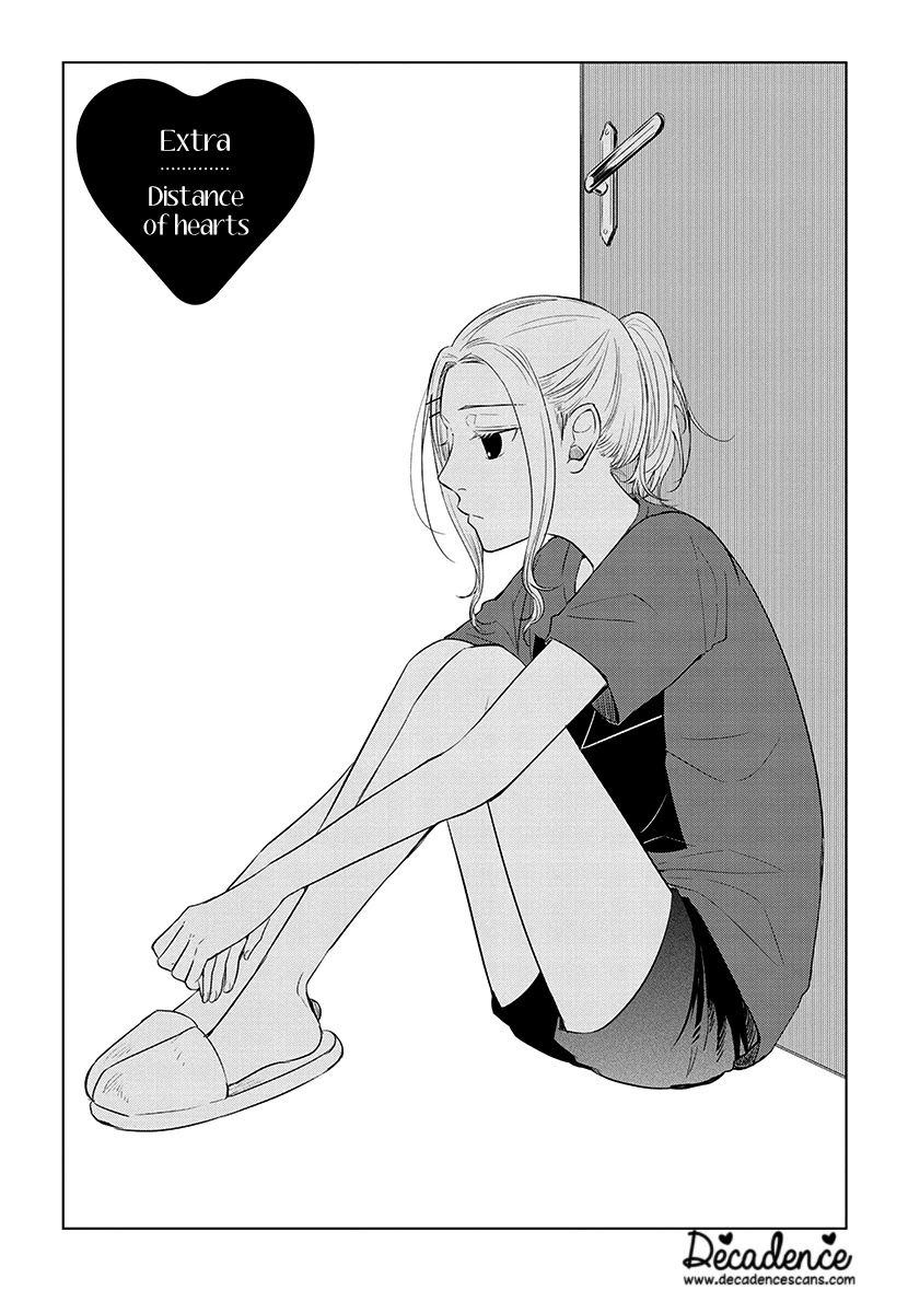 Koi to Yobu ni wa Kimochi Warui Chapter 49.5 page 1 - Chapter 49.5: Extra: Distance of Hearts