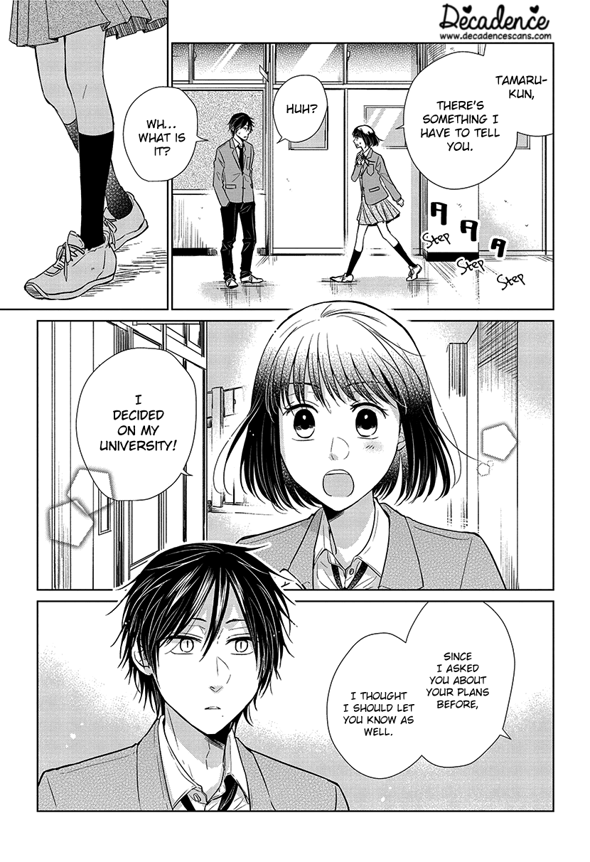 Koi to Yobu ni wa Kimochi Warui Chapter 50 page 18 - Chapter 50: Little by Little is Fine