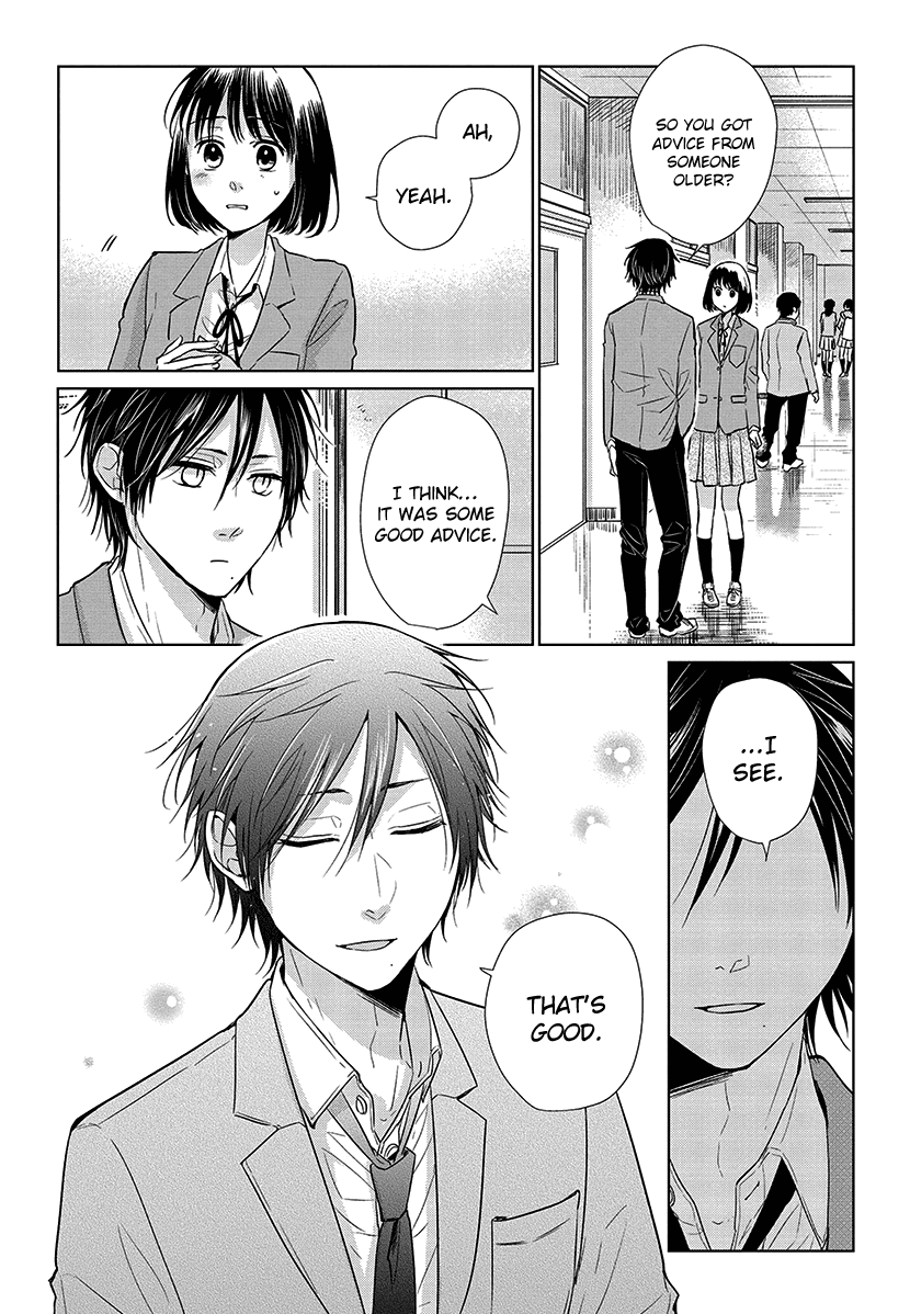 Koi to Yobu ni wa Kimochi Warui Chapter 50 page 19 - Chapter 50: Little by Little is Fine