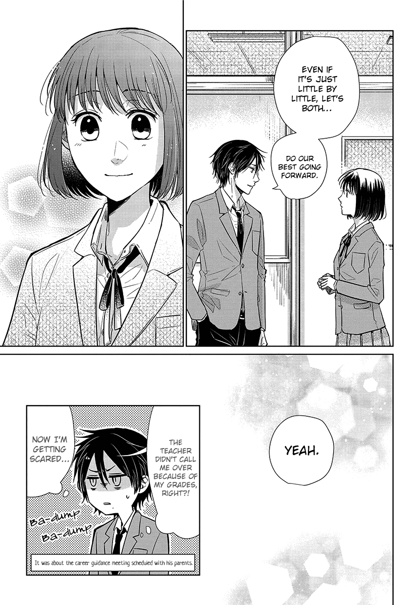 Koi to Yobu ni wa Kimochi Warui Chapter 50 page 20 - Chapter 50: Little by Little is Fine