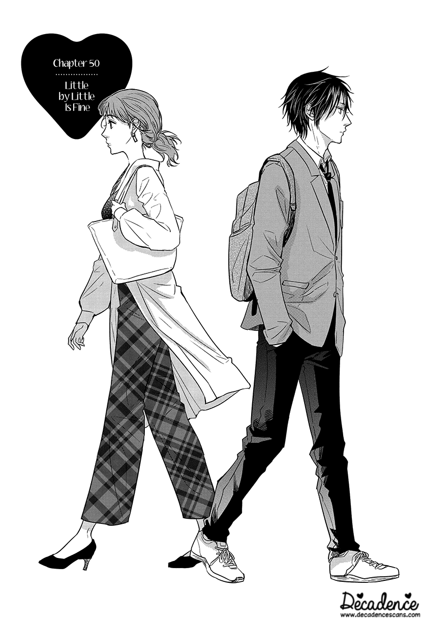 Koi to Yobu ni wa Kimochi Warui Chapter 50 page 4 - Chapter 50: Little by Little is Fine